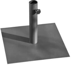 Garden Line Fém napernyőtalp 40×40 cm, szürke (268)