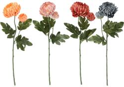  Mű krizantém művirág, 64 cm, vegyes színek, díszszár (3947)