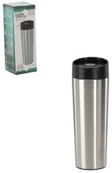  Rozsdamentes acél termo bögre 350 ml, cseppmentes, utazáshoz (8271)