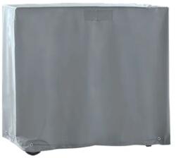 BBQ Meeting Vízálló grill takaróponyva 126×55×112 cm, szürke, PE, ringlikkel (371)