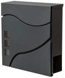 Garden Line Horganyzott acél postaláda „Stork, porszórt, 37×37×10, 5 cm (1106)