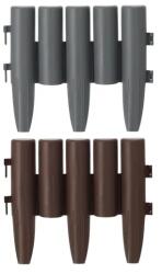 GardenLine 8 db kerti növénytámasz készlet, 23, 5×28 cm, acél, zöld (723)