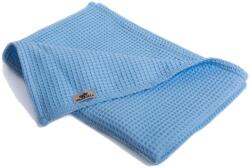 Vaganza takaró pamut Waffle 70x90cm kék (522651-69428067)