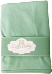 Soffi Baby Baby takaró pamut dupla zöld 80x100cm (PATURA SOFFI BUMBAC VERDE 80*1-68817459)
