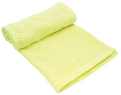 KikkaBoo takaró kötött aprómintás 70x100cm sárga (31103010014-47029985)