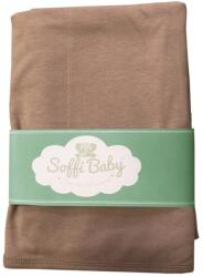 Soffi Baby Baby takaró pamut dupla barna 80x100cm (PATURA SOFFI BUMBAC PUDRA 80*1-68817414)