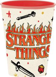  Stranger Things Upside Down műanyag pohár 260 ml (STF24307)