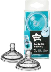  Tommee Tippee cumisüveg cumi Advanced anti colic 2 db közepes folyású (42112851-9312996)