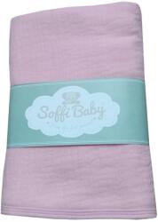 Soffi Baby Baby takaró muszlin dupla mályva 70x90cm (PATURA SOFFI MUSELINA 70*90 MO-68902932)