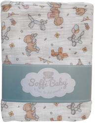 Soffi Baby Baby takaró muszlin dupla lufis 70x90cm (PATURA SOFFI MUSELINA 70*90 MO-69736687)