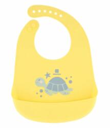  Kikkaboo előke szilikon nagy Teknős sárga (31303030010-57862799)