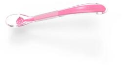  BabyOno etetőkanál Babamosoly puha szilikon rózsaszín 1460/02 (1460/02-69599976)