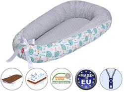 Scamp babafészek kókuszbetétes Hedgehog Green BF014 (BF014-68783082)