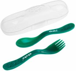  Akuku villa és kanál - dobozban zöld (A0074-68796266)