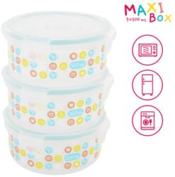  Badabulle ételtároló Maxibox 3x500ml B004001 (B004001-52306736)