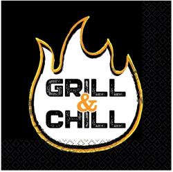  Grill & Chill szalvéta 16 db-os 33x33 cm (DPA9920095) - nalubababolt