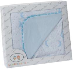 Gamberritos takaró pamut 80x80cm hold kék 10799 (10799-69228482)