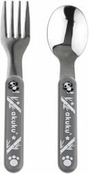  Akuku kanál és villa - rozsdamentes Panda szürke (A0100-63364175)