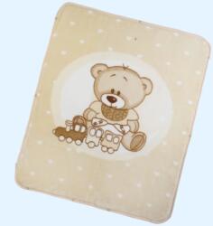 Gamberritos takaró plüss 80x90cm becipzározható bézs 11032 (11032-69858999)