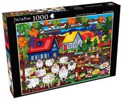 JaCaRou 1000 db-os puzzle - The green mouse (JP-SOUR1000) (JP-SOUR1000)