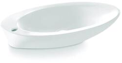 Bathco 4020 - PURE ráültethető mosdó 62 x 37 cm, porcelán, fehér 4020 (BO0031)