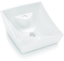Bathco 4002 - SORIA ráültetett mosdó 40x41 cm porcelán/fehér 4002 (BO0027)