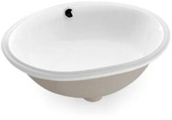 Bathco 0054 - Süllyesztett mosdó MODENA 43, 5x38, 5 cm porcelán/fehér 0054 (BO0008)