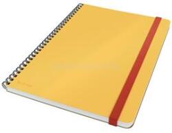Leitz COSY Soft touch B5 meleg sárga kockás spirálfüzet (LEITZ_44840019) (LEITZ_44840019)