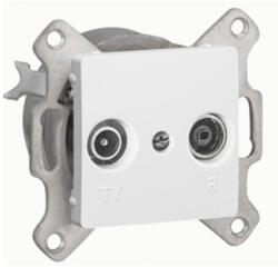 Legrand Cariva 773632 fehér TV-RD aljzat, 1, 5dB végzáró keret nélkül - 773632 (773632)