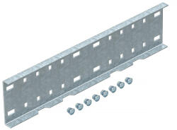 OBO hosszanti összekötő nagyfeszt. 110-es rendszerhez, cink 110x500 6091164 (6091164)