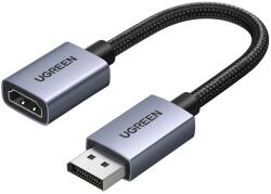 UGREEN DisplayPort HDMI Átalakító Fekete 20cm 65982S (65982S)