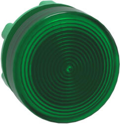 Schneider Electric Harmony XB5 - ZB5AV033S - műanyag jelzőlámpa fej, Ø22, LED jelzőlámpához, hornyolt lencse, zöld (ZB5AV033S)
