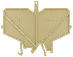 Weidmüller Rögzítőlemez SAK sorozathoz, bézs HP 4 ADP3 0485860000 Weidmüller (0485860000)