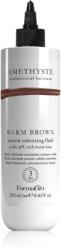 FarmaVita Amethyste Instant Colouring Fluid mască colorantă pro světle blond až středně hnědé vlasy culoare Warm Brown 250 ml