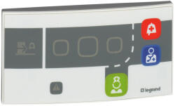 Legrand 76606 Nyugtázó egység szobákba LED-es jelzőfényekkel és nyomógombokkal, digitális nővérhívó rendszerhez (76606)