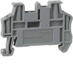 Schneider Electric Linergy TR terminals blocks - NSYTRAAB35 - Végtartó bak, 35 mm - es DIN sínre pattintható, 5, 15 mm széles (NSYTRAAB35)