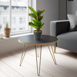 Vog und Arths Műnövény dekoráció - zebralevél - zöld/fekete - 34 x 9 cm (11896B)