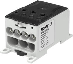 Morek Elosztóblokk OJL 400A szürke 1xAl/Cu95-240 - 4xCu35/3xCu50 MAB1401S10 (MAB1401S10)