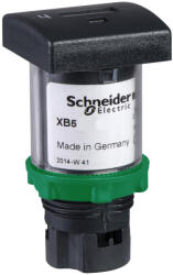 Schneider Electric Harmony XB5 - XB5DSG - komplett műanyag üzemóra számláló, Ø22, 5 digit, 120VAC (XB5DSG)
