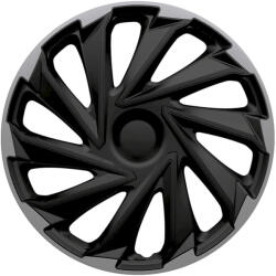 16MISANOSB Gorecki Argo Misano 16" dísztárcsa szett - ezüst-fekete, modern design (ARG16MISANOSB)