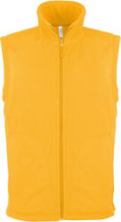 Kariban Férfi Kariban KA913 Luca - Men'S Micro Fleece Gilet -3XL, Yellow