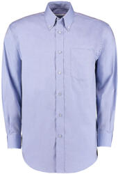 Kustom Kit Férfi hosszú ujjú Ing Kustom Kit Classic Fit Premium Oxford Shirt XL, Világos kék