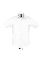 SOL'S Férfi ing SOL'S SO17030 Sol'S Broadway - Short Sleeve Stretch Men'S Shirt -XL, White