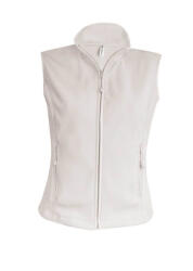 Kariban Női Kariban KA906 Melodie - Ladies' Micro Fleece Gilet -2XL, Natural