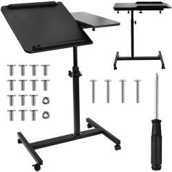 Maclean Birou Gaming Suport mobil pentru birou/laptop Maclean, Negru, înălțime reglabilă 59-89cm, max. 30kg , MC-121 (MC-121) - vexio