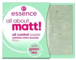 Essence All About Matt! Zsírtalanító papírok 50 db - noblas