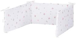 Chipolino Apărătoare pentru pătuț Chipolino - 30 x 180 cm, Trandafiri (SPBUMP02505)