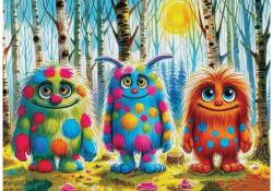 Delfy DE-25014 - Monsterous trio - 1000 db-os puzzle (DE-25014)