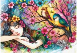 Delfy DE-25006 - Dreaming in bloom - 1000 db-os puzzle (DE-25006)