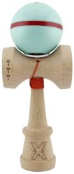 Kendama X Jucarie de indemanare din lemn, Kendama X, Flippy, Silken, King Size V3, Super Sticky, 18 cm, Verde Mint